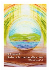 Abbildung von: Jahreslosung 2026 - Andrea Sautter - Kunstblatt DIN A4 - Praxisverlag buch+musik bm gGmbH