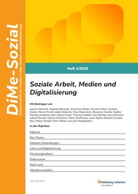 Abbildung von: Soziale Arbeit, Medien und Digitalisierung - OAPublishing Collective