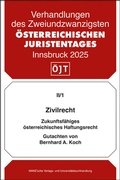 Cover: Zivilrecht Zukunftsf&auml;higes &ouml;sterreichisches Haftungsrecht - Manz