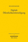 Abbildung von: Digitale Öffentlichkeitsbeteiligung - Mohr Siebeck
