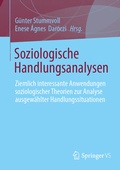 Cover: Soziologische Handlungsanalysen - Springer VS