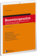 Cover: Beamtengesetze - Digital - Verlag Reckinger