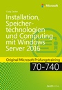 Cover: Installation, Speichertechnologien und Computing mit Windows Server 2016 - dpunkt