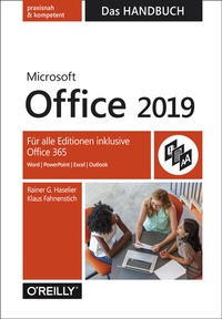 Abbildung von: Microsoft Office 2019 - Das Handbuch - O'Reilly