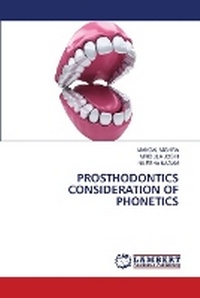 Abbildung von: Prosthodontics Consideration of Phonetics - LAP Lambert Academic Publishing