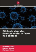 Cover: Etiologia viral das doencas orais - Edicoes Nosso Conhecimento