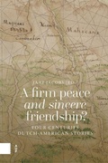 Cover: A Firm Peace and Sincere Friendship? - Amsterdam University Press