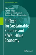 Cover: FinTech for Sustainable Finance and a Well-Blue Economy - Springer