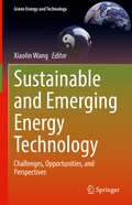 Cover: Sustainable and Emerging Energy Technology - Springer