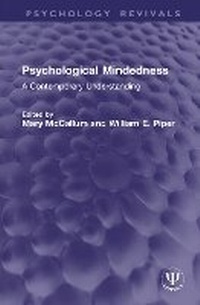 Enlarge image Cover: Psychological Mindedness - Routledge