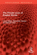 Cover: The Private Lives of English Words - Routledge