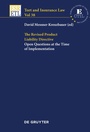Cover: The Revised Product Liability Directive - De Gruyter