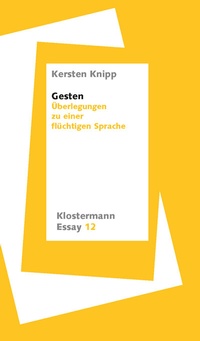Abbildung von: Gesten - Vittorio Klostermann Verlag