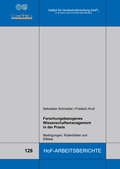 Cover: Forschungsbezogenes Wissenschaftsmanagement in der Praxis - Institut f. Hochschulforschung Wittenberg