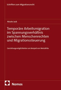 Abbildung von: Temporäre Arbeitsmigration im Spannungsverhältnis zwischen Menschenrechten und Migrationssteuerung - Nomos