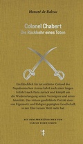 Cover: Colonel Chabert - Matthes & Seitz Berlin
