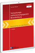 Cover: Verwaltungsvollstreckungsgesetz Brandenburg - Digital - Verlag Reckinger