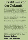 Cover: Kapsel - Erz&auml;hl mir von der Zukunft - Fruehwerk Verlag