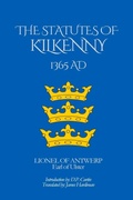 Cover: The Statutes of Kilkenny - Dalcassian Publishing Company