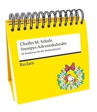 Abbildung von: Snoopys Adventskalender. 24 Postkarten für die Weihnachtszeit (Advents-Postkartenaufsteller) - Reclam