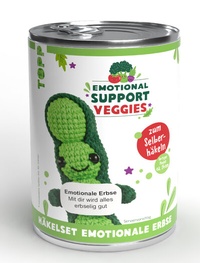 Abbildung von: Emotional Support Veggies Häkelset Erbse - Frech