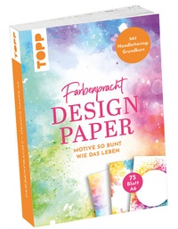 Abbildung von: Design Paper Farbenpracht A6 - Frech