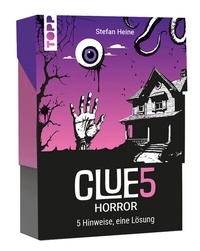 Abbildung von: CLUE5 #Horror. 5 Hinweise, nur eine Lösung. Das Trend-Quiz für deine Tasche - Frech