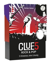 Abbildung von: CLUE5 #Rock & Pop. 5 Hinweise, nur eine Lösung. Das Trend-Quiz für deine Tasche - Frech