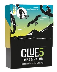 Abbildung von: CLUE5 #Tiere. 5 Hinweise, nur eine Lösung. Das Trend-Quiz für deine Tasche - Frech