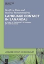 Cover: Language Contact in Sanandaj - De Gruyter Mouton