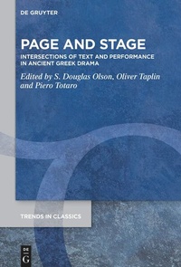 Enlarge image Cover: Page and Stage - De Gruyter