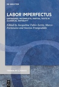 Cover: Labor Imperfectus - De Gruyter