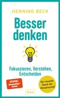 Cover: Besser denken - Ullstein eBooks