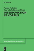 Cover: Interpunktion im Korpus - De Gruyter