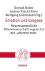 Cover: Emotion und Exegese - Verlag Herder