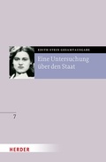Cover: Eine Untersuchung &uuml;ber den Staat - Verlag Herder