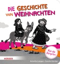 Cover: Die Geschichte von Weihnachten Kontrastbuch (Pappbilderbuch) - Verlag Herder