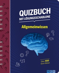 Abbildung von: Quizbuch mit Lösungsschablone Allgemeinwissen - Naumann & Göbel