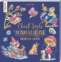 Abbildung von: Christl Vogls Ausmalreise - Durchs Jahr - Frech