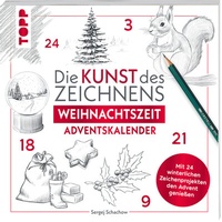 Abbildung von: Kunst des Zeichnens Weihnachtszeit - Adventskalender - Frech