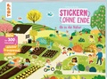 Cover: Stickern ohne Ende - Ab in die Natur - frechverlag GmbH