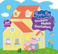 Cover: Peppa Pig Stickern Malen Gestalten - Schwager & Steinlein