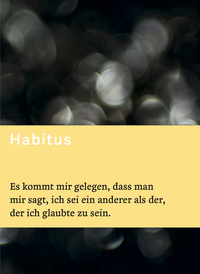 Abbildung von: HABITUS - ars remata