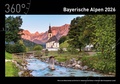 Cover: Bayerische Alpen Premiumkalender 2026 - 360&deg; medien
