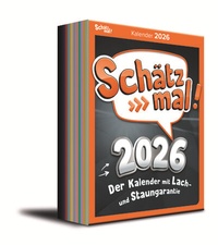 Abbildung von: Schätz mal! 2026 I Kalender 2026 - SMV Schätz mal Verlag GmbH