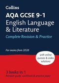 Cover: AQA GCSE 9-1 English Language and Literature Complete Revision & Practice - Collins