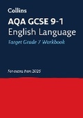 Cover: AQA GCSE 9-1 English Language Exam Practice Workbook (Grade 7) - Collins