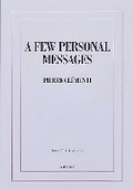 Cover: A Few Personal Messages - Small Press Books