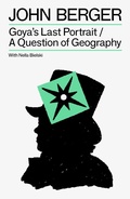 Cover: Goya's Last Portrait/A Question of Geography - Verso Books