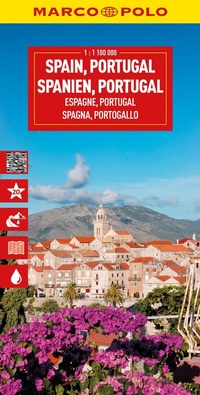 Abbildung von: MARCO POLO Reisekarte Spanien, Portugal 1:1 Mio. - MARCO POLO ein Imprint von MAIRDUMONT